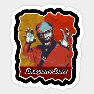 Dragonfly Jones Sticker